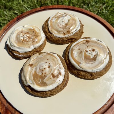 Sourdough Pumpkin Spice Latte Cookie 