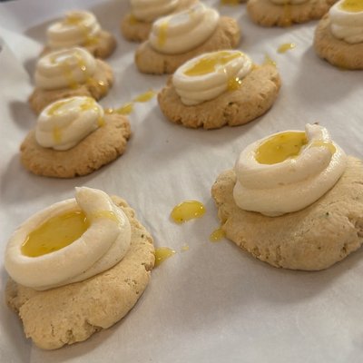 GF KeyLime Pie Cookies