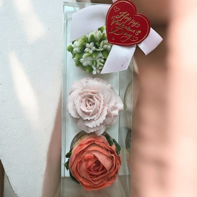 Valentine's Clear Box Trio 
