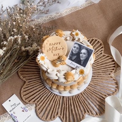 Mothers Day Cake With Picture 