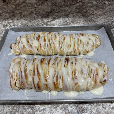 Large Sourdough Pastry Braid (6-8 Servings) With Choice Of Filling 