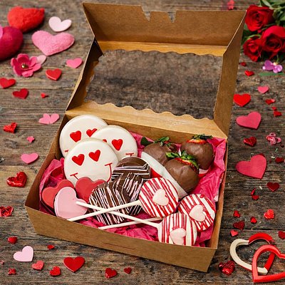Chocolate Dipped Goody Box