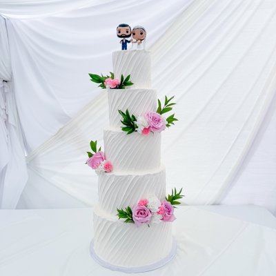 5 Tier Cakes 
