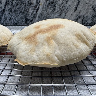 Sourdough Pita Bread - 5 Pita Rounds