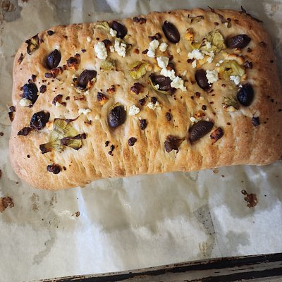 Sourdough Focaccia Bread 
