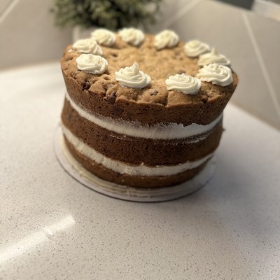 Large 9” Chocolate Chip Cookie Cake