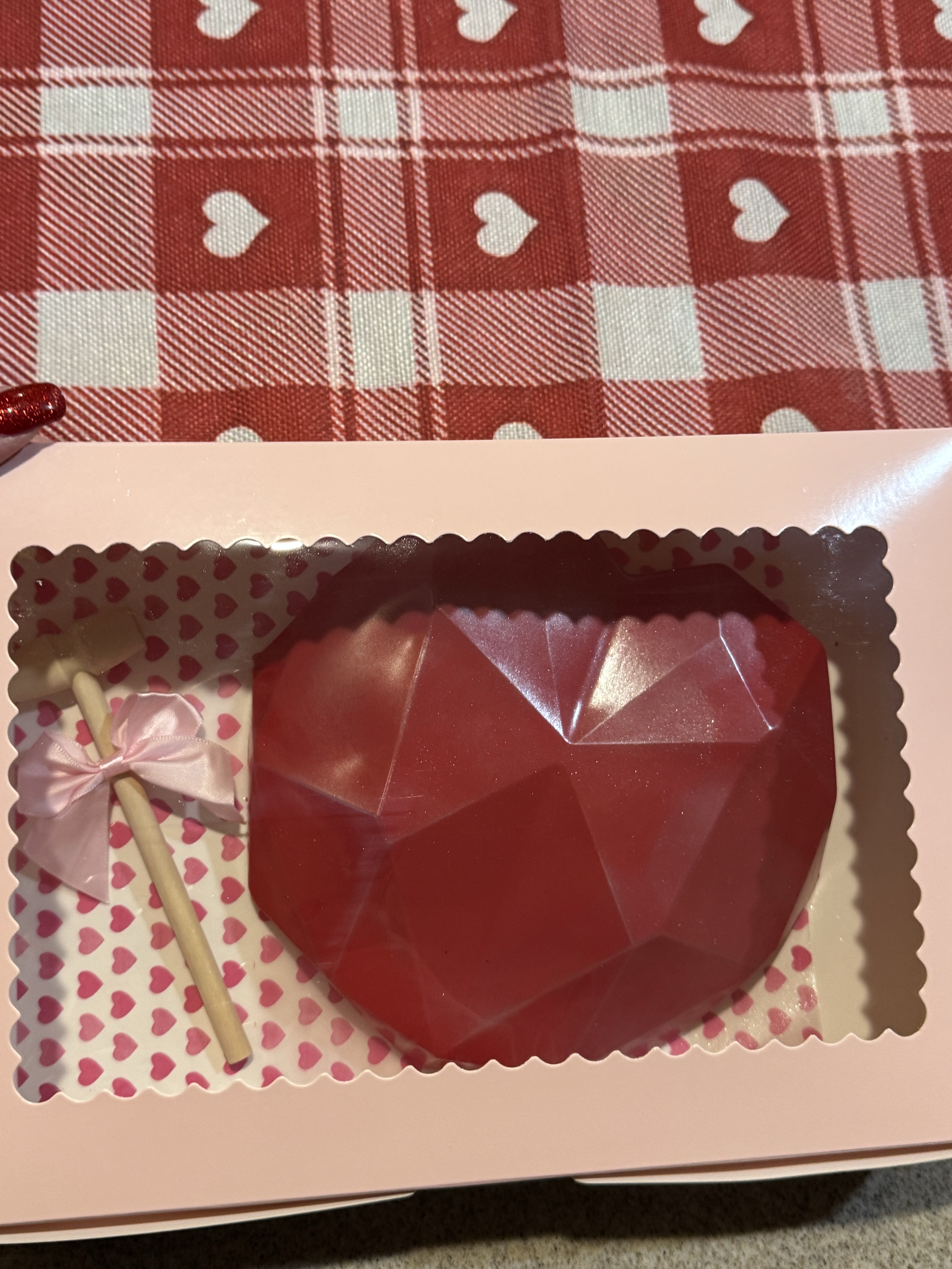 Breakable Chocolate Heart