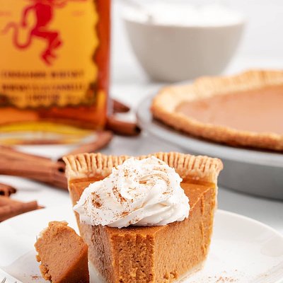 Fireball Whiskey Pumpkin Pie
