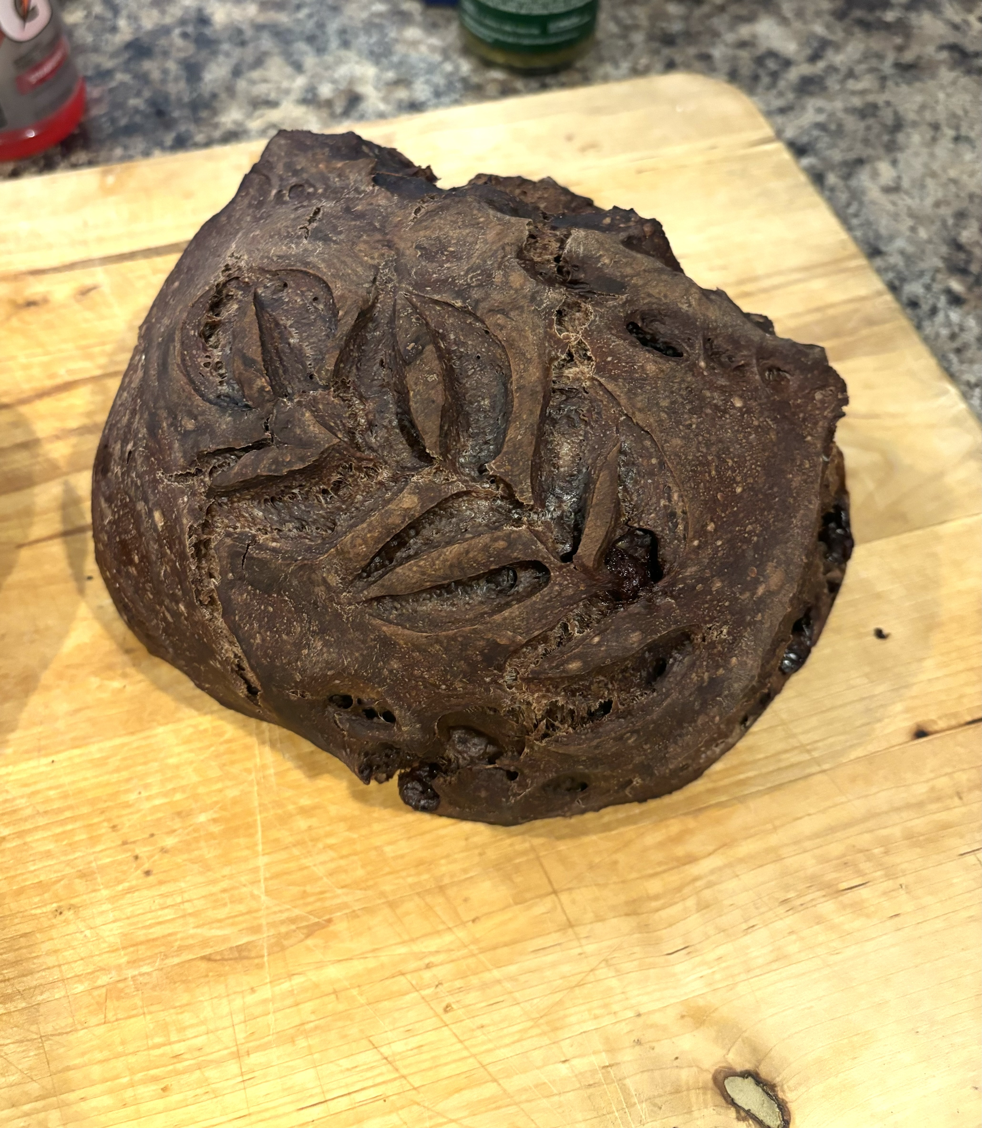 Chocolate Sourdough Boule 