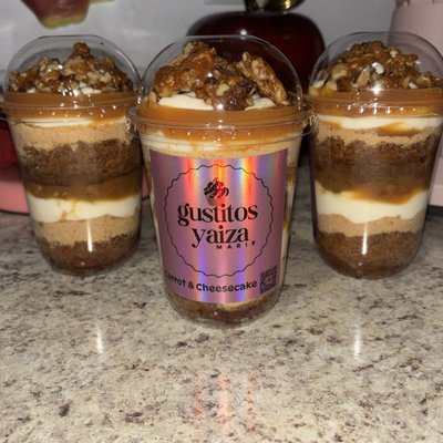 Carrot Cake & Cheesecake Layer Cup