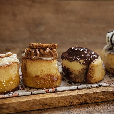 (4)Mini Sourdough Cinnamon Rolls -Variety 