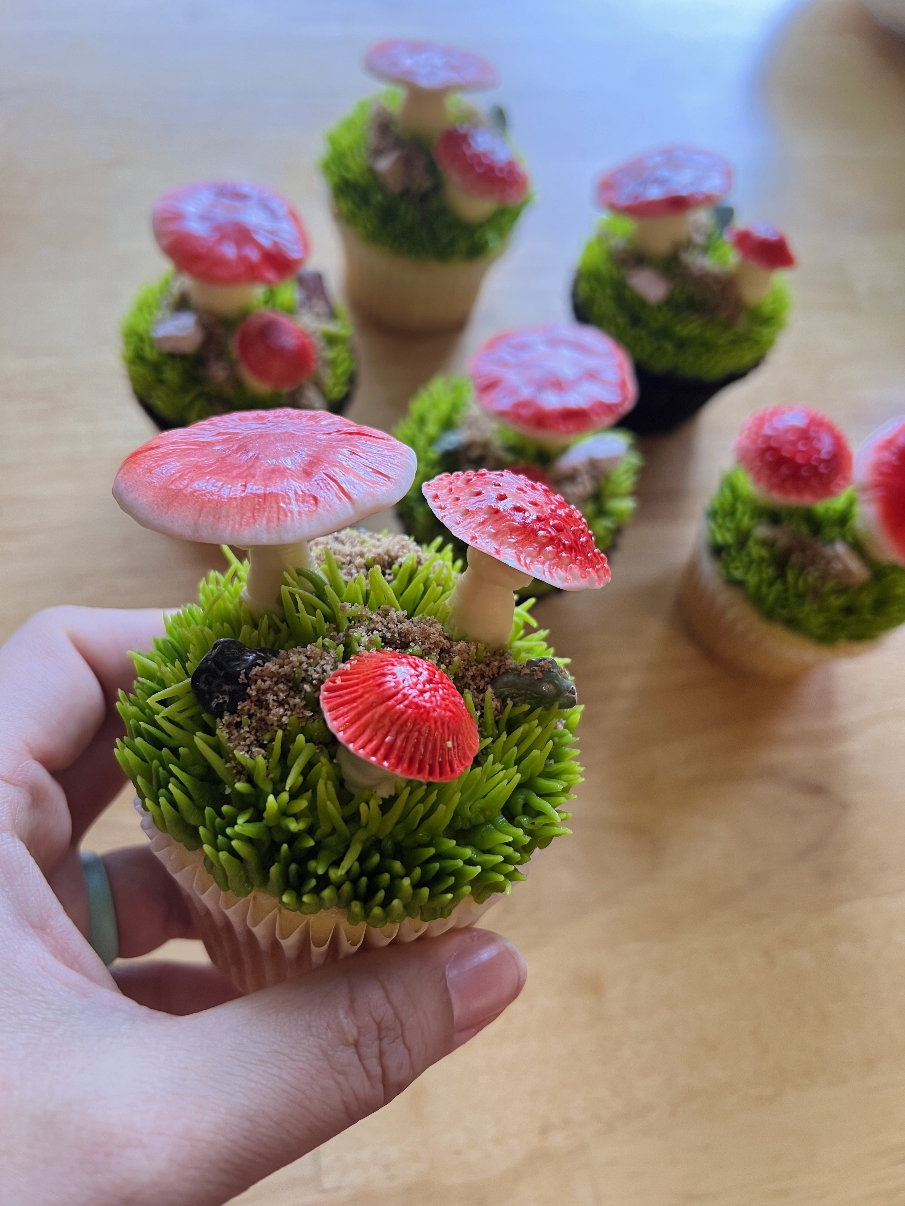 Mushrooms Cupcakes🍄