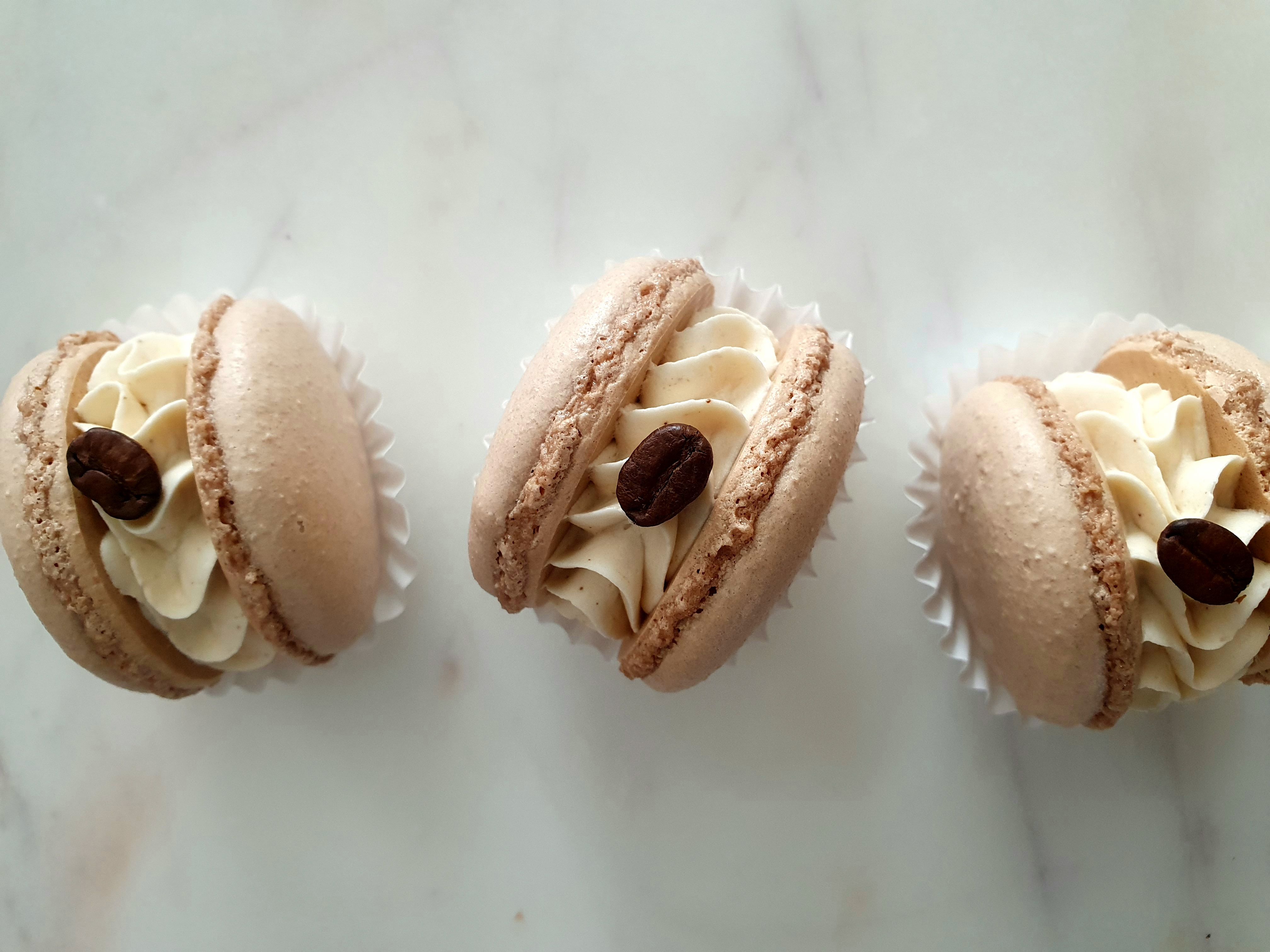 Coffee Macarons 8 Pc