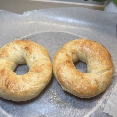 Half Dozen - Plain Bagels 