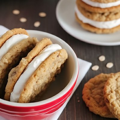 Mini Oatmeal Raisin Cream Pies (1 Dozen)