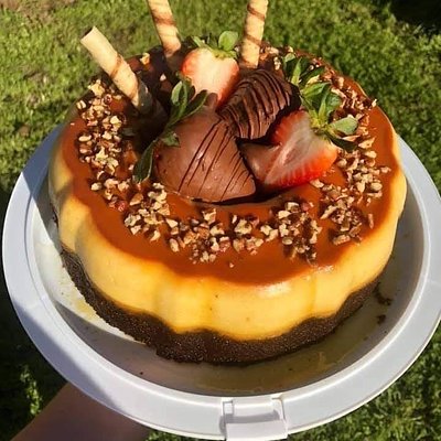 Decorated Chocoflan 10”