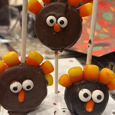 Turkey Cake Pops