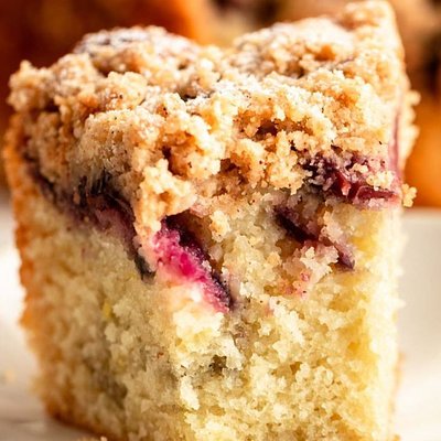 Raspberry Strudel Coffee Cake 9 Inch Round 