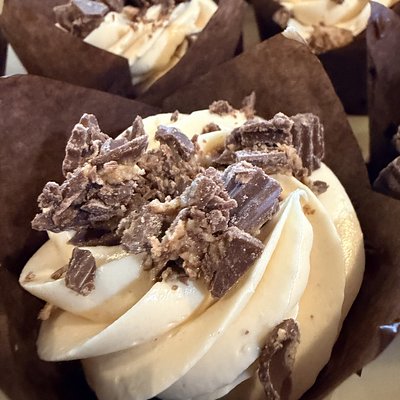 Chocolate Peanut Butter Cup Cupcakes 