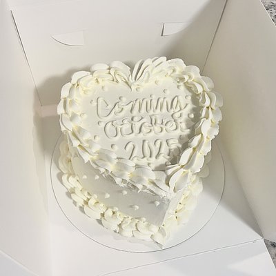 6-inch Heart Cake
