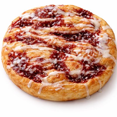 Large Strawberry Donut Focaccia