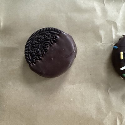 Half Dipped Chocolate Covered Oreo