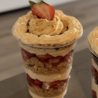 Strawberry Cheesecake Cup