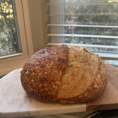 Rosemary Garlic Sourdough Loaf 