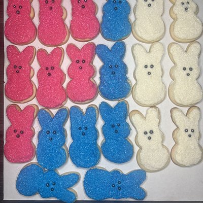 Peeps Sugar Cookies 