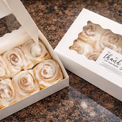 Half Dozen Cinnamon Rolls- Traditional 