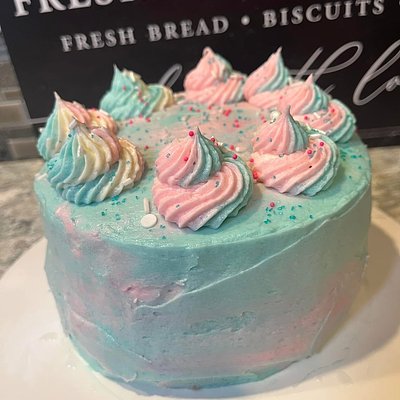 Cotton Candy Cake