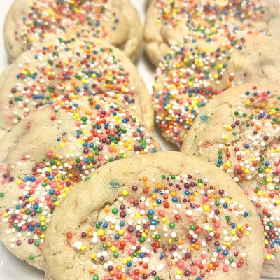 Strawberry Pop Tart Cookies