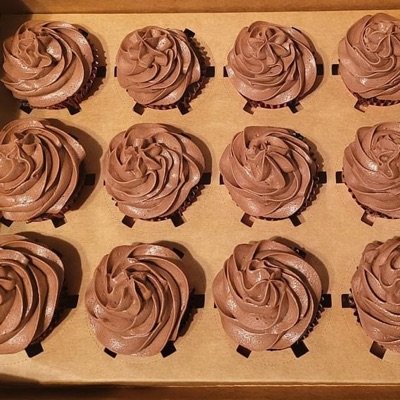 Chocolate Cupcakes, One Dozen 