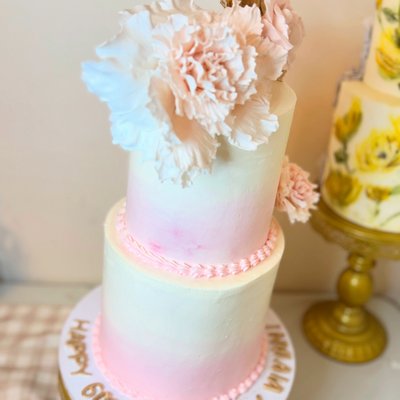 2 Tiered Custom Cakes