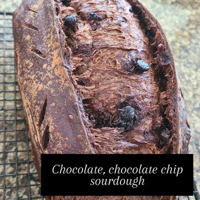 Chocolate-chocolate Chip Sourdough