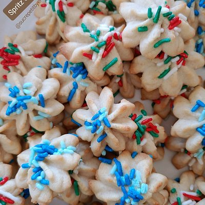 Vanilla Spritz Cookies