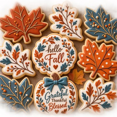 Welcome Fall design Cookie Set
