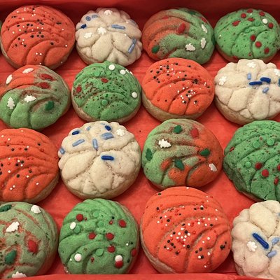 X-mas Concha Bites
