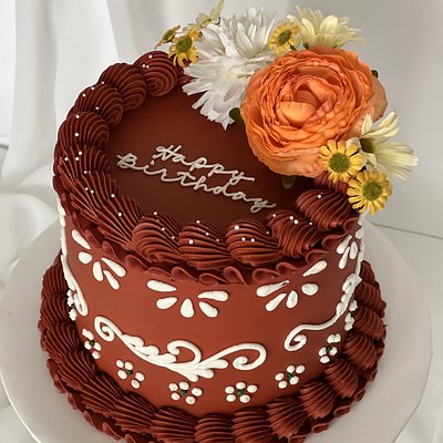 Talavera Design Cake 