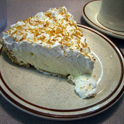 9” Cream pie
