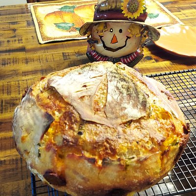 Jalapeño-Cheddar Bread - Full Loaf