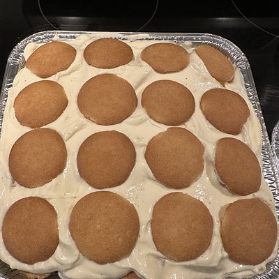 Large 9x13 Pan Of Banana Pudding 