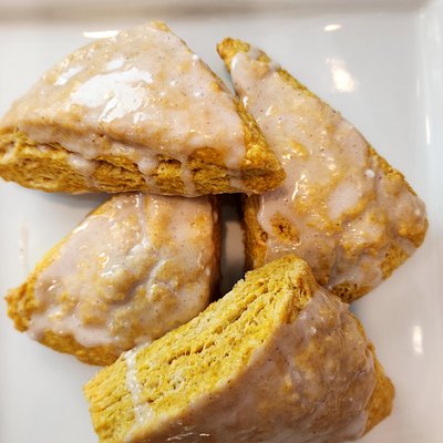 Sourdough Pumpkin Spice Scones 4 Count 