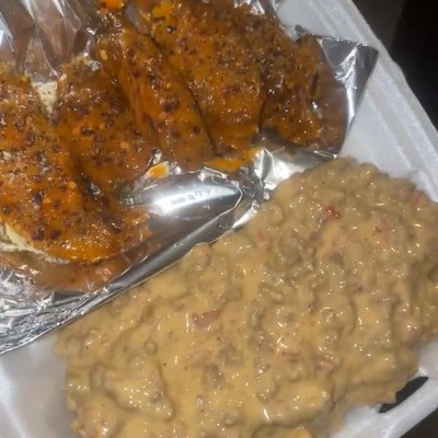 Wings & Rotel Fries 
