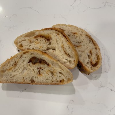 Spicy Chili Oil Crunch Sourdough - Full Loaf