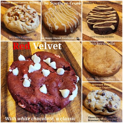 Core Cookie Flavors 