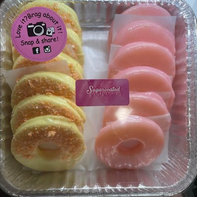12 Candied Pineapple Rings