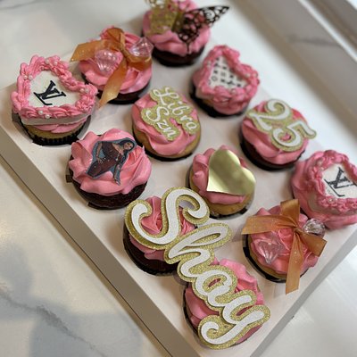 Glam Cupcake Box