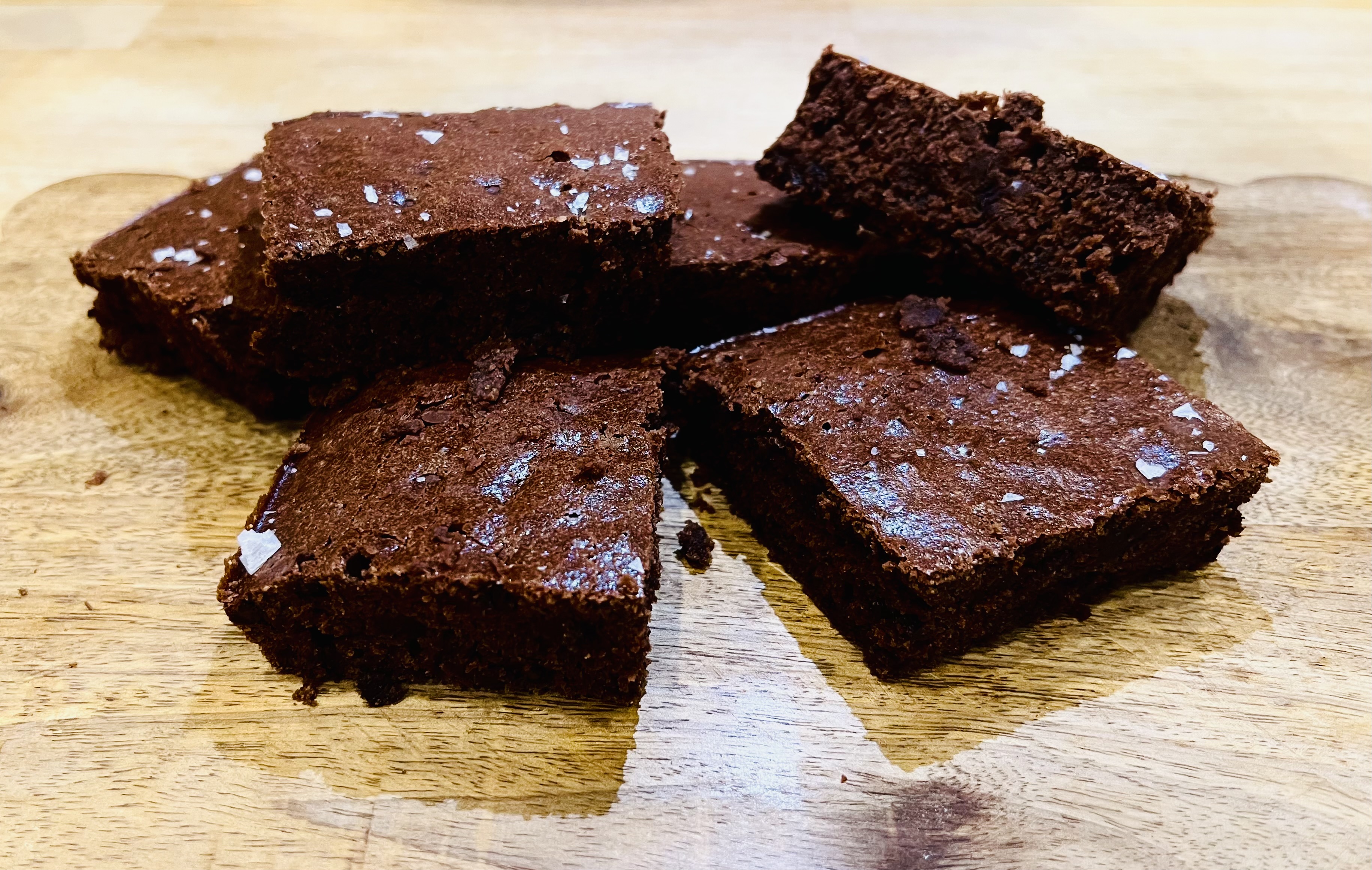 Sourdough Double Chocolate Brownies