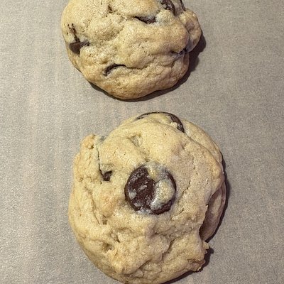 Cream Cheese Chocolate chip cookies